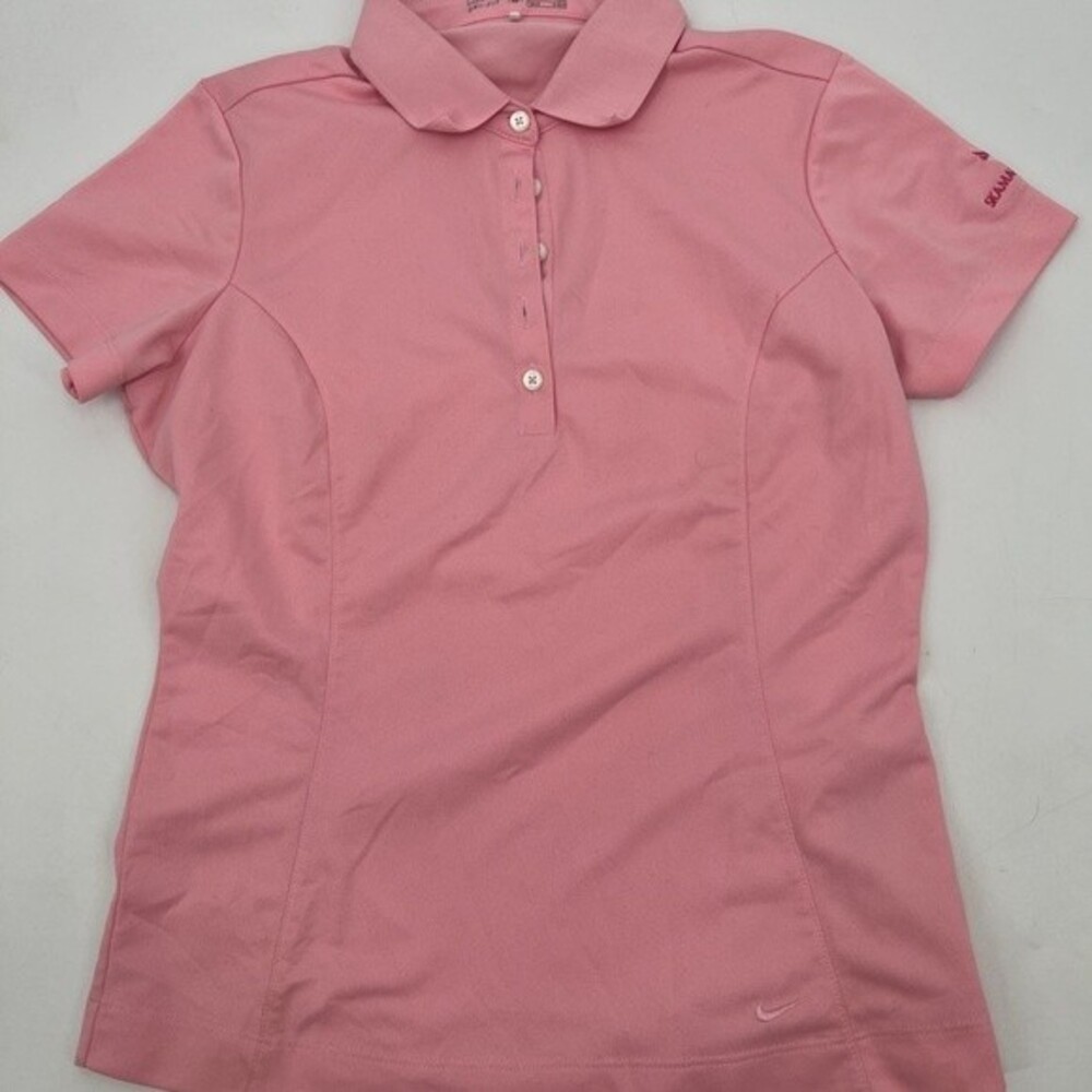 Nike Pink Golf Polo Shirt